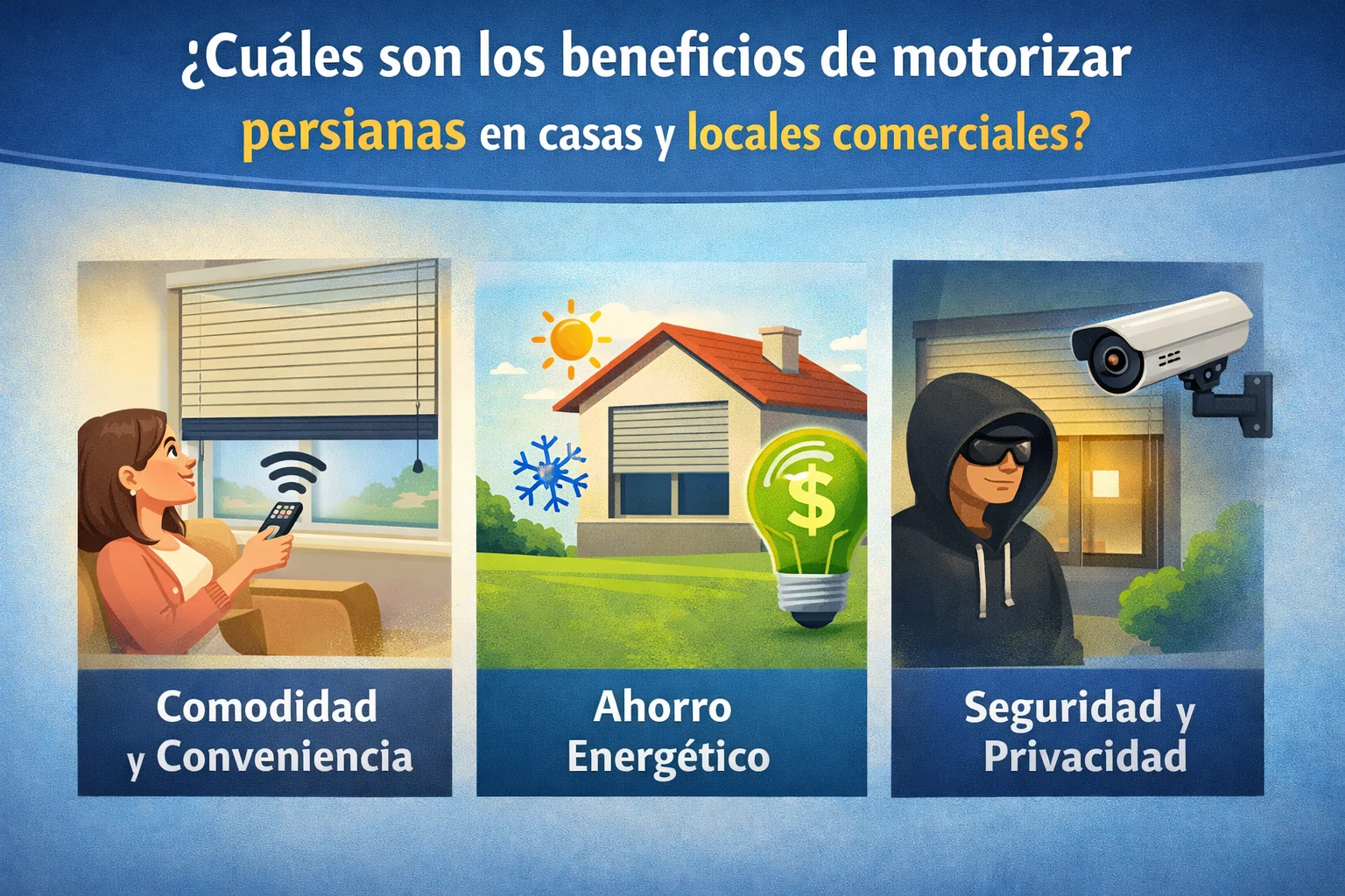 ¿Cuáles son los beneficios de motorizar persianas en casas y locales comerciales? Cuales los beneficios de motorizar persianas en casas y locales comerciales - ¿Cuáles son los beneficios de motorizar persianas en casas y locales comerciales?